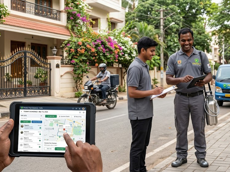 Pest Control Technician Management Software: A Smarter Way to Manage Field Service Teams