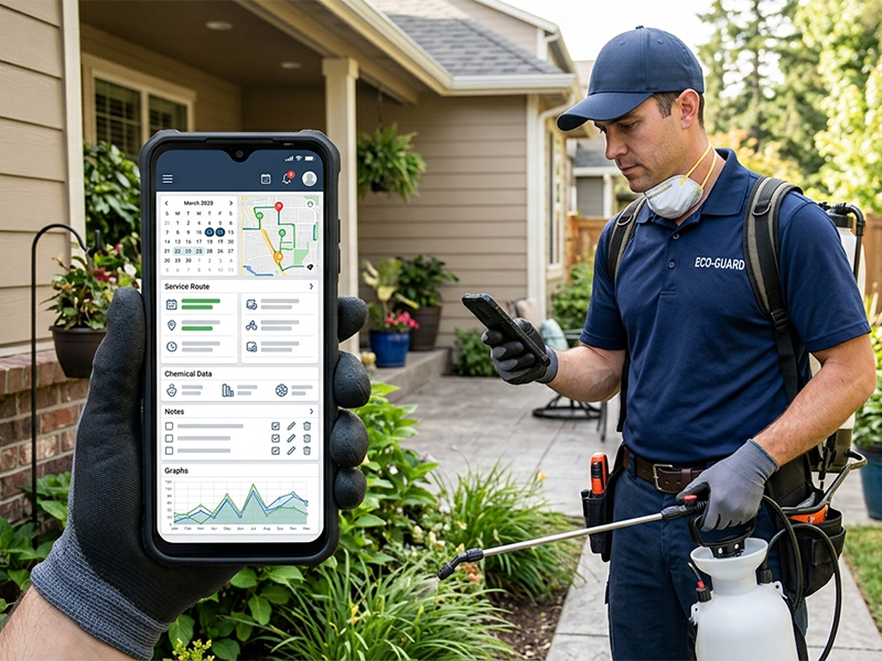 Pest Control Technician Management Software: How Mobile Apps Are Transforming Field Operations