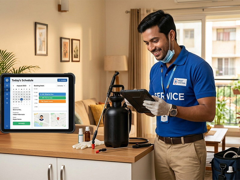 Pest Control Booking Software: Streamlining Operations, Boosting Efficiency & Growing Your Business