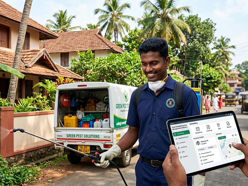 Pest Control Service Management Software in Thiruvananthapuram: Simplifying Operations for Growing Pest Control Businesses