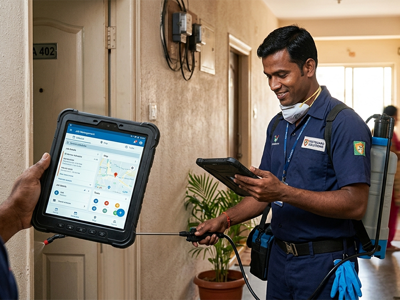 Pest Control Technician Management App: Streamlining Field Operations for Maximum Efficiency