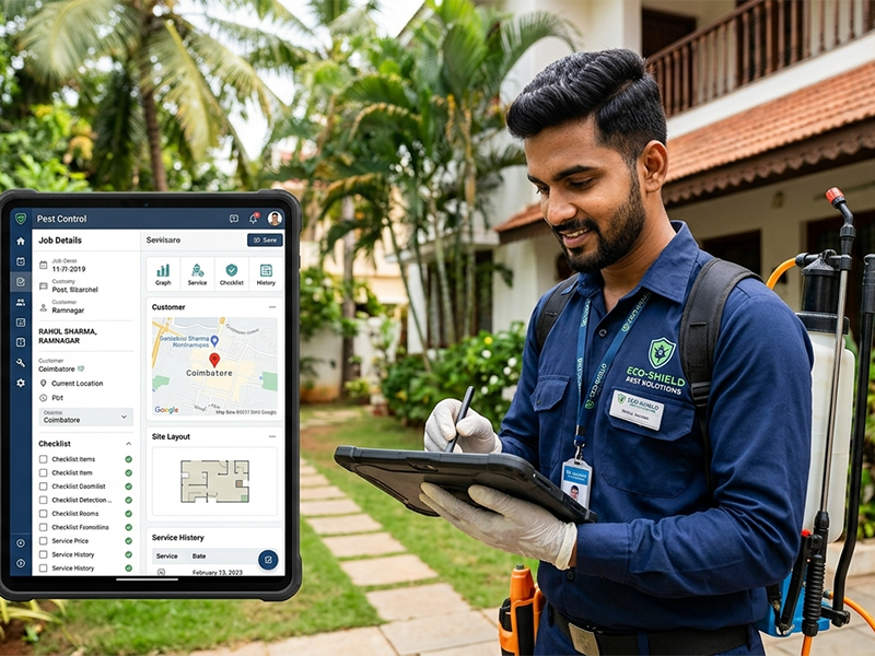 Pest Control Software Coimbatore: How Digital Platforms Are Transforming Pest Control Businesses