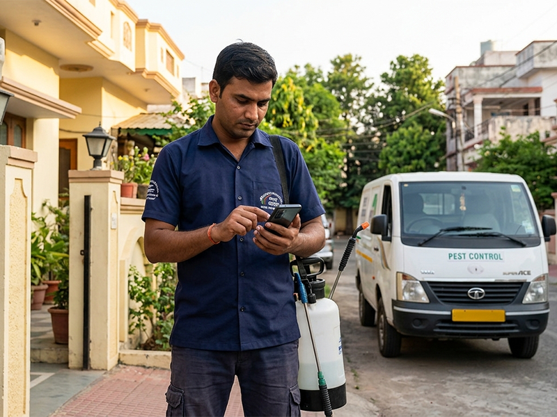 Pest Control Technician App in Bhopal: Streamlining Field Operations for Modern Pest Control Companies