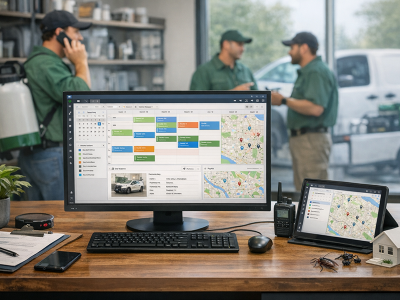 Pest Control Scheduling Software: Automating Operations for Efficiency and Growth