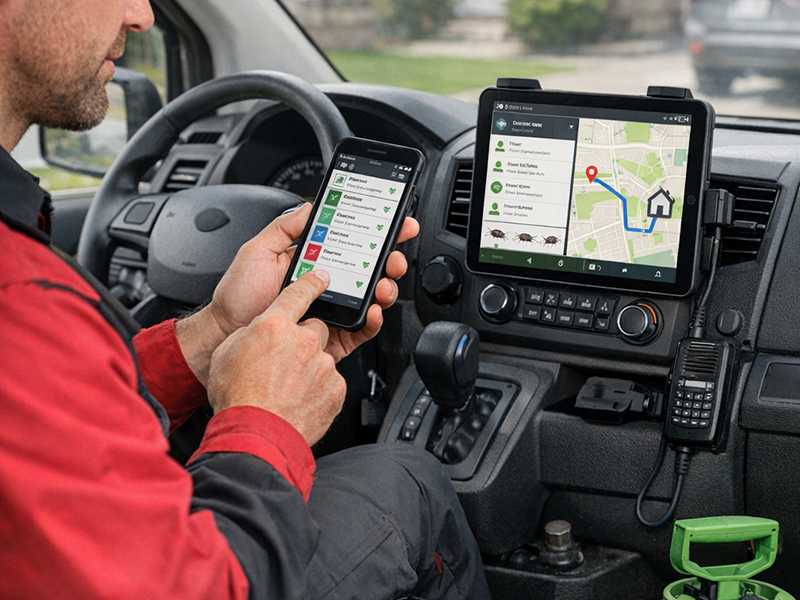 How a Pest Control Technician App Transforms Field Operations
