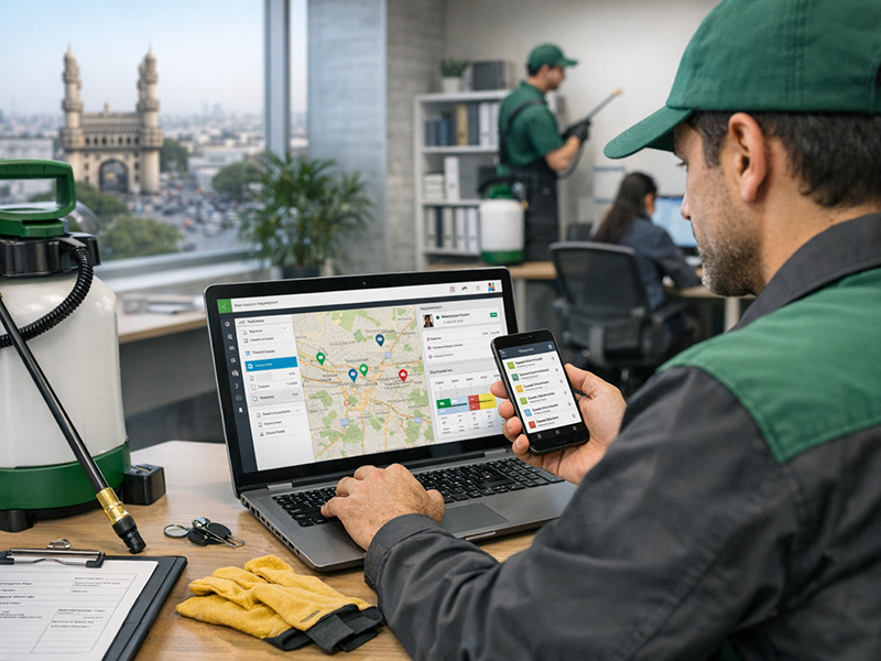 Pest Control Software Hyderabad: Transforming Service Management for Modern Businesses