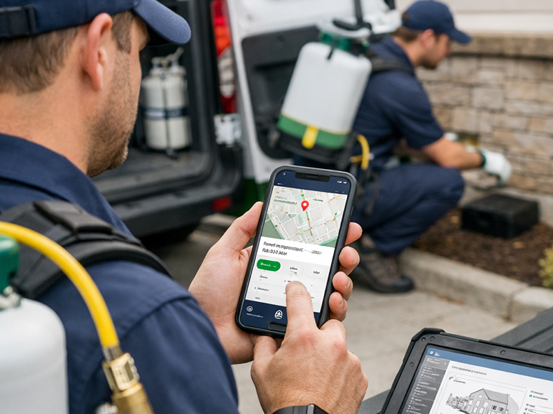 Pest Control Technician App: Empowering Field Teams for Faster, Smarter Service