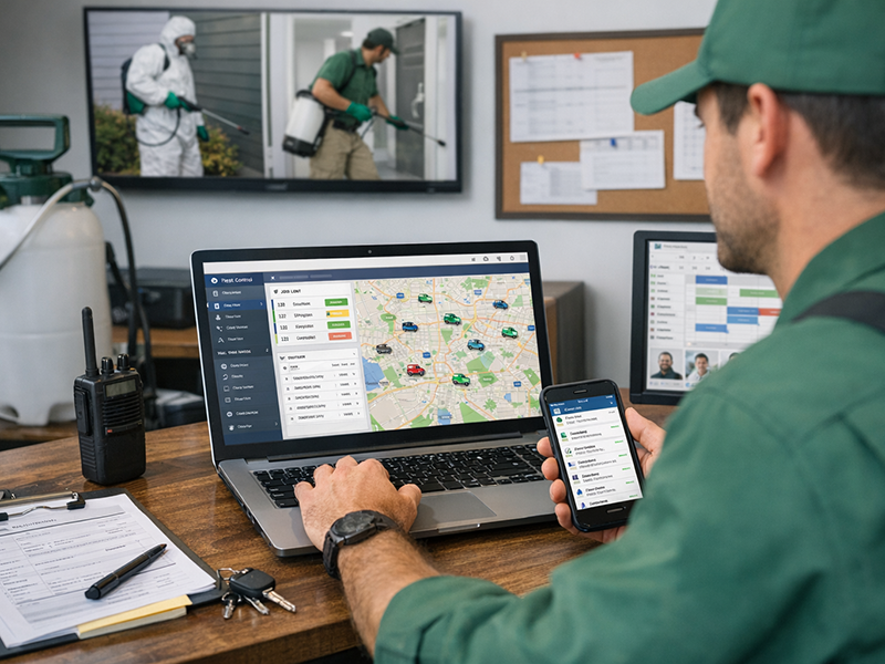 Pest Control Technician Management Software: Streamlining Field Operations for Maximum Efficiency