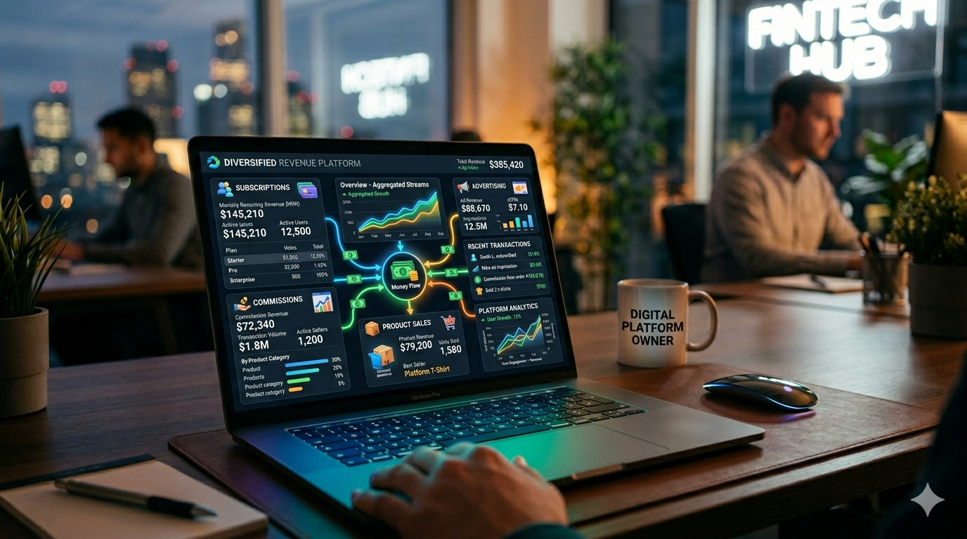 Digital Platform Monetization: How Online Businesses Make Money