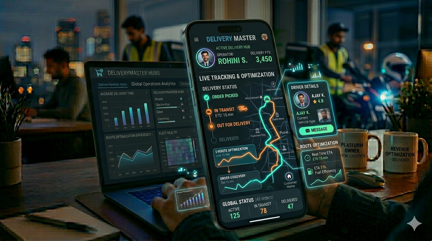 Delivery Management Mobile App: How Modern Businesses Track Deliveries Efficiently
