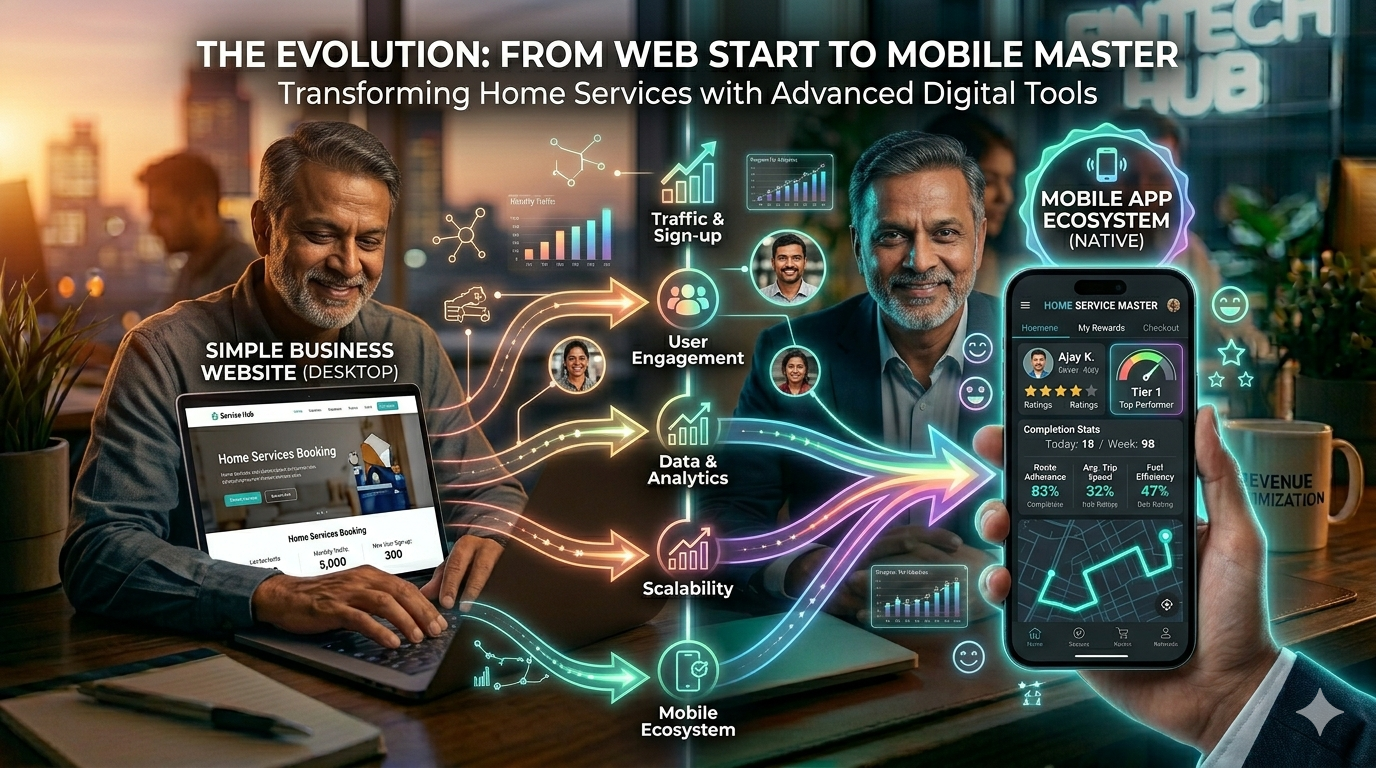 From Website to App: The Digital Growth Journey of Modern Businesses