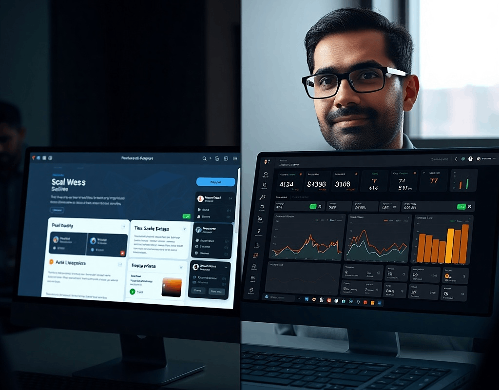 When Businesses Outgrow Simple Websites — And Need Custom Web Applications or Automation
