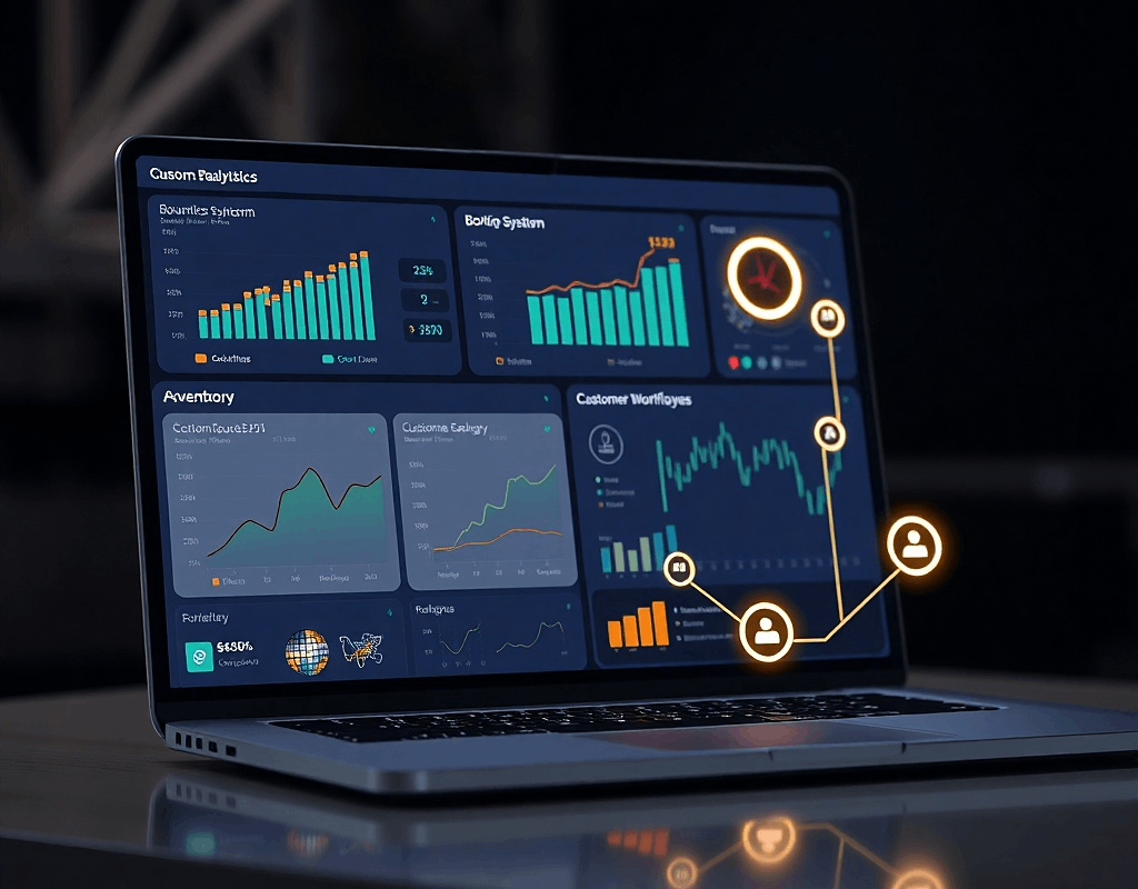 Automating Sales, Operations, Bookings, Inventory, and Customer Management with Custom Software Platforms