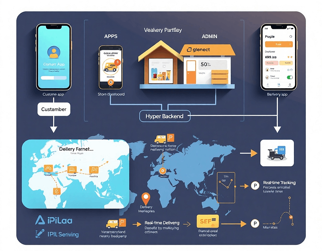 The Architecture of a Hyperlocal Delivery Platform: A Practical Guide